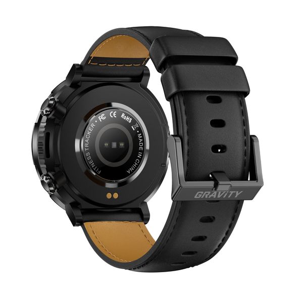 smartwatch gravity gt21-3 + czarny pasek silikonowy zdjęcie 6