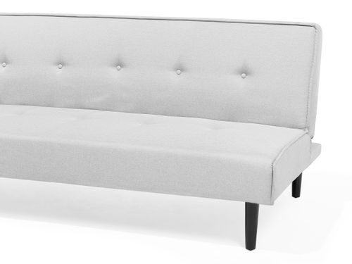 Sofa rozkładana jasnoszara VISBY na Arena.pl