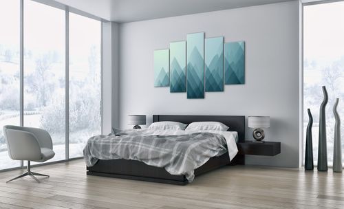 Obraz Na Płótnie - Góry Piramida - 150X100 Cm - Ea150X100-4007 na Arena.pl