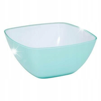 Miska kwadratowa Munar 19 cm plastikowa miętowa