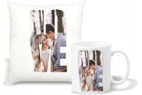 foto PODUSZKA KUBEK prezent na Walentynki dla pary