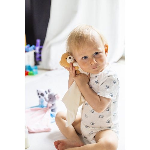 Pluszowy mini kocyk miś | Softy na Arena.pl