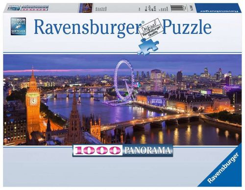 Puzzle 1000 Elementów Panorama Londyn Nocą na Arena.pl