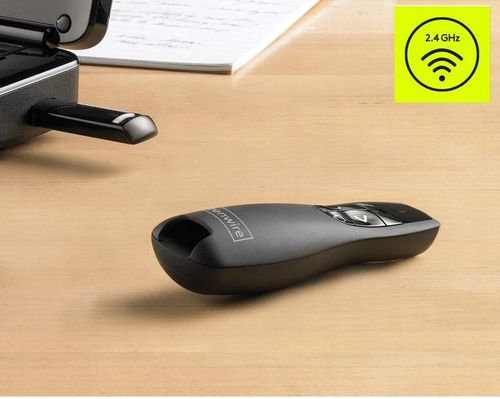 WSKAŹNIK PREZENTER LASEROWY PILOT BEZPRZEWODOWY DO PREZENTACJI LASER USB ZW na Arena.pl