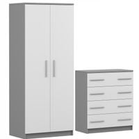 ZESTAW Meble Młodzieżowe OMEGA II Szafa 06 80 Komoda 4S 80 PRODUCENT PL