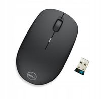 DELL WM126 BEZPRZEWODOWA CZARNA MYSZKA BIUROWA ODBIORNIK USB