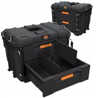 KETER ROC SKRZYNKA NARZĘDZIOWA PRO GEAR 2.0 2 SZUFLADY RIGID