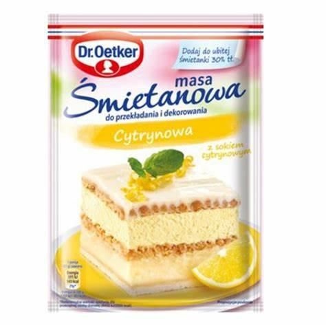 DR OETKER Masa Cytrynowa 70g zdjęcie 1