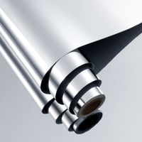 Folia lustrzana samoprzylepna okleina lustro DIY rolka 30 cm x 7 m PET