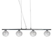 Sphere zwis 4x40W G9 chrom