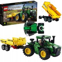 LEGO TECHNIC 42136 TRAKTOR JOHN DEERE 9620R 4WD ZESTAW KLOCKÓW 390 EL 8+
