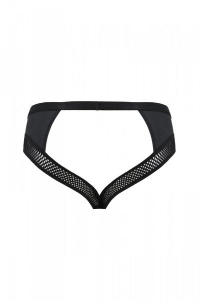 030 Slip Open Tom Black S/M - Passion zdjęcie 4