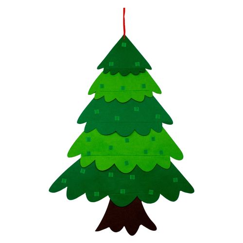 Filcowa choinka dla dzieci + ozdoby 26 elementów na Arena.pl