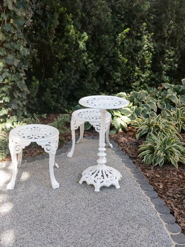 Stół mini żeliwny ogrodowy meble producent 38 cm na Arena.pl