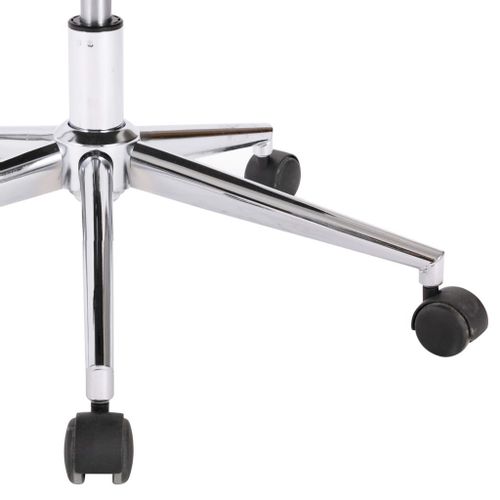 Emaga Obrotowe krzesło biurowe, szare, tapicerowane tkaniną na Arena.pl