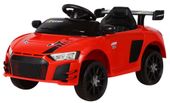 Auto na Akumulator 2 Silniki 45W 2 Aku 6V Ekoskóra Koła Eva Pilot Czerwony