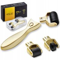 ROLLER DO MEZOTERAPII MIKROIGŁOWEJ DERMA WYMIENNE KOŃCÓWKI FACE ROLLER 3w1