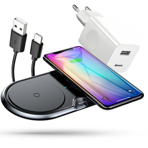 BASEUS DUAL WIRELESS CHARGER BLACK na Arena.pl