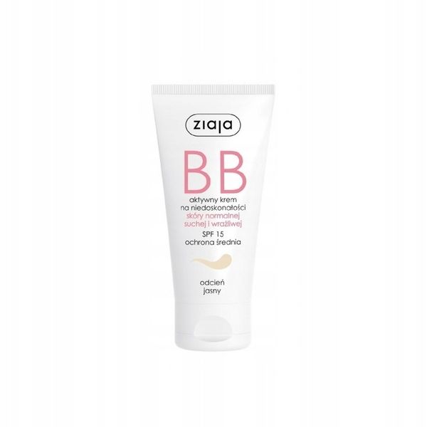 Ziaja krem BB odcień jasny SPF15 50ml zdjęcie 3