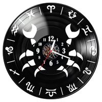 Zegar ścienny z płyty winylowej Rak 154.14