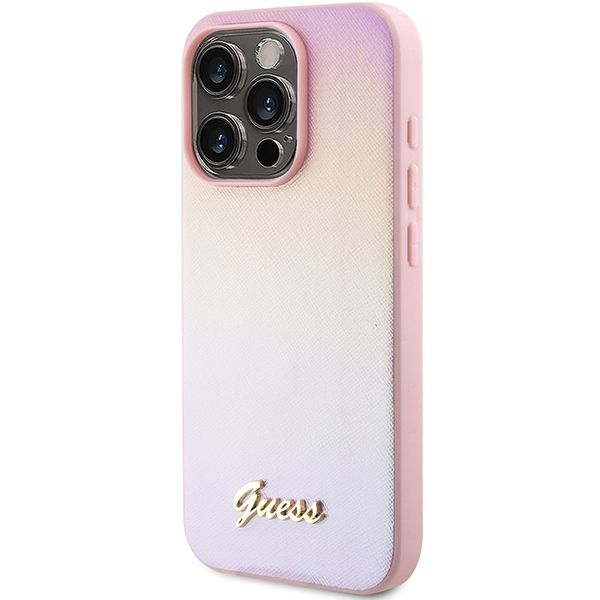 Etui Guess do iPhone 14 Pro, Różowy zdjęcie 2