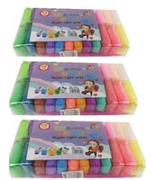 108 sztuk - MASA PLASTYCZNA MAGIC PIANKOLINA Miękka 36 KOLORÓW