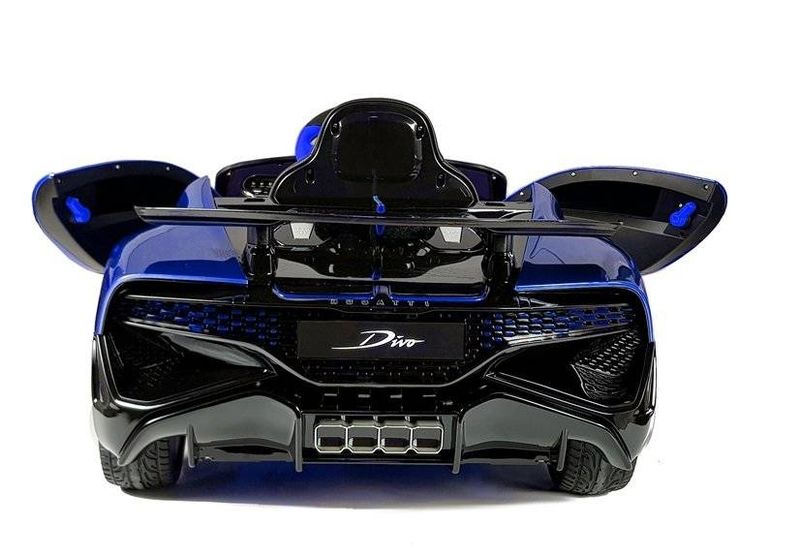 Auto na Akumulator Bugatti Divo Niebieski Lakier zdjęcie 2