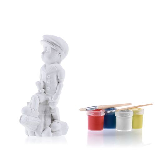 Kolorowanka 3D Pinokio drewniany chłopiec Figurka gipsowa na Arena.pl