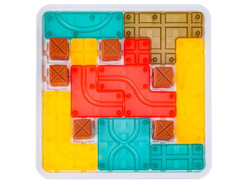 GRA PLANSZOWA, KOLOROWE KLOCKI UKŁĄDANKA na Arena.pl