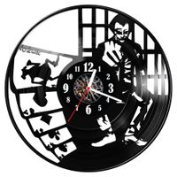 Zegar ścienny z płyty winylowej Joker 1147.14
