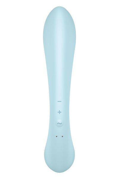 Króliczek Wibrator Masaż Łechtaczki Satisfyer Blue zdjęcie 4