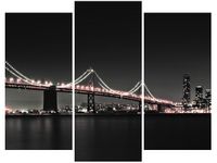 OBRAZ PANORAMA MOSTU SAN FRANCISCO