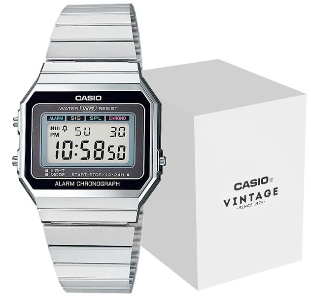 Zegarek CASIO A700WE-1AEF Unisex + BOX CASIO zdjęcie 2