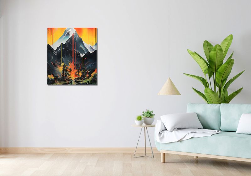 Obraz 60x70cm Górska Alchemia zdjęcie 2