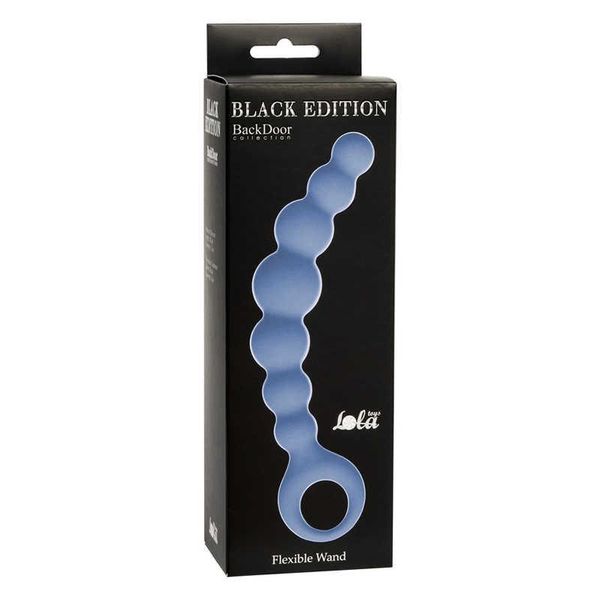 Plug-Anal Beards Flexible Wand Blue zdjęcie 1