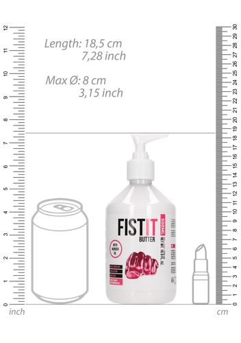 waterbased sliding butter - 17 fl oz / 500 ml - pump na Arena.pl