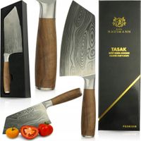 TASAK KUCHENNY NÓŻ SZEFA KUCHNI 18 CM DO MIĘSA WARZYW OSTRY NA PREZENT STAL