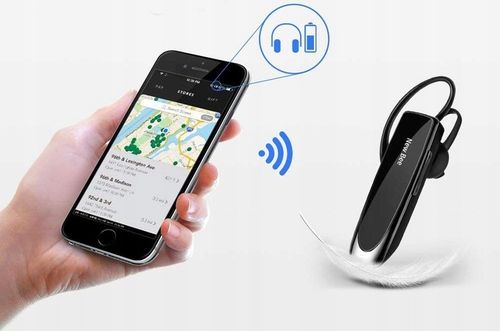 SŁUCHAWKA DO UCHA BLUETOOTH DLA KIEROWCY TIRA AUTA KURIERA DOSTAWCY LEKKA na Arena.pl