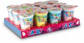 Candy Floss! Wata Cukrowa w Kubku +TATTOO 12szt