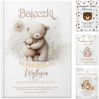 BAJKI dla dzieci Prezent na Dzień Dziecka Roczek Pamiątka Chrztu Z IMIENIEM