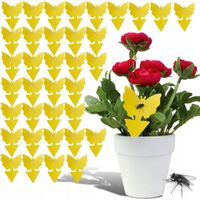 ŻÓŁTE TABLICE LEPOWE NA SZKODNIKI MSZYCE MUSZKI W DONICZKACH 36 SZTUK