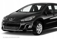 Peugeot 308 - Chromowane Listwy Chrome Grill Atrapy Zderzaka Tuning