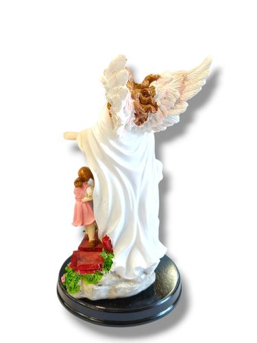 Anioł Opiekuńczy 22 Cm Figura Polyresin Nad Dziećmi 510 G na Arena.pl