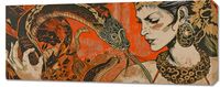 Obraz 100x40cm Rozmowa z Wężem