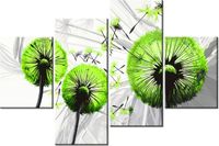 140CM 70 OBRAZ DMUCHAWCE KOLORZE LIMONKI ŚCIENNY