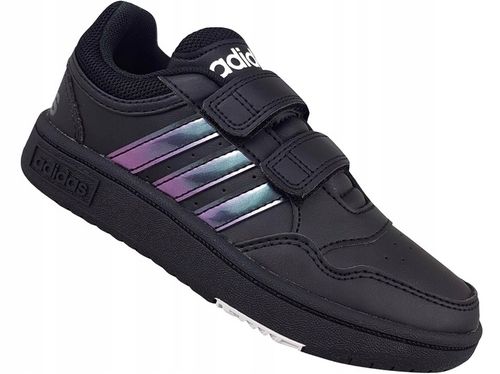 ADIDAS HOOPS 3.0 CF C H03861 BUTY TRAMPKI DZIECIĘCE CZARNE NA RZEPY na Arena.pl