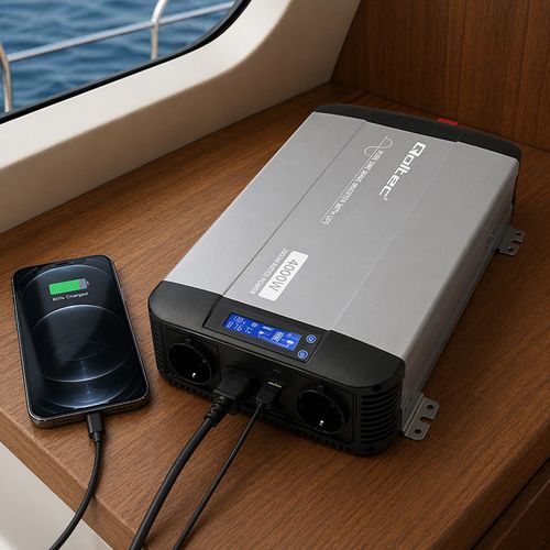 Qoltec przetwornica SINUS UPS 12V/230V 2000W na Arena.pl