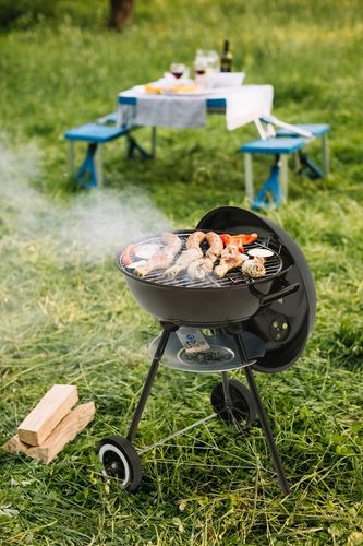 GRILL WĘGLOWY Z POKRYWĄ RUSZT WĘGLOWY LUND na Arena.pl