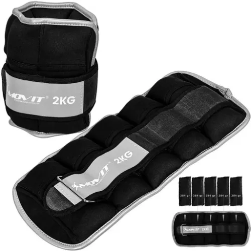 REGULOWANE OBCIĄŻNIKI NEOPRENOWE 2x 2 KG RĘCE NOGI na Arena.pl