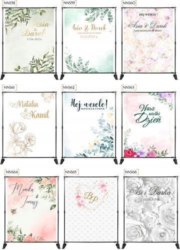 TŁO ścianka FOTO na urodziny 30stka własny napis na Arena.pl